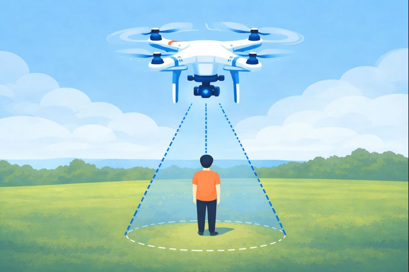 ドローンの安全着陸をAIで実現、人検知と衝突回避を両立