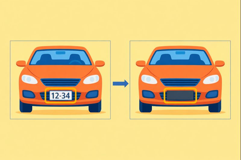 ナンバー検出からマスキングまでAIで自動化、業務負荷を軽減